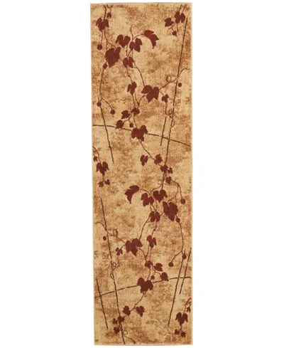 Nourison Home Somerset St70 2'x5'9" Runner Area Rug In Coffee