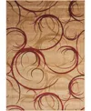 Nourison Home Somerset St82 7'9"x10'10" Area Rug In Beige