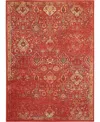 Nourison Home Somerset St90 3'6"x5'6" Area Rug In Brick