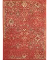 Nourison Home Somerset St90 5'3"x7'5" Area Rug In Brick