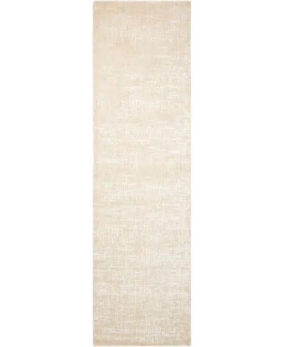 Nourison Home Starlight Sta02 Ivory 2'3" X 8' Runner Rug