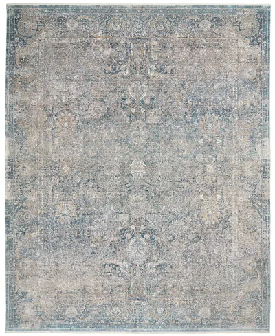 Nourison Home Starry Nights Stn01 8' X 10' Area Rug In Cream,blue