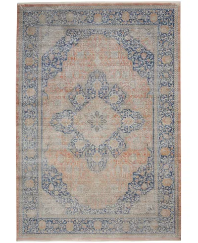 Nourison Home Starry Nights Stn07 8' X 10' Area Rug In Rose,multi