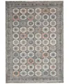 Nourison Home Starry Nights Stn09 5'3" X 7'3" Area Rug In Gray,navy
