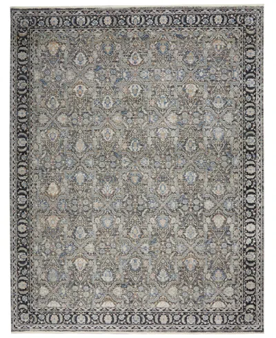Nourison Home Starry Nights Stn10 8' X 10' Area Rug In Gray,navy