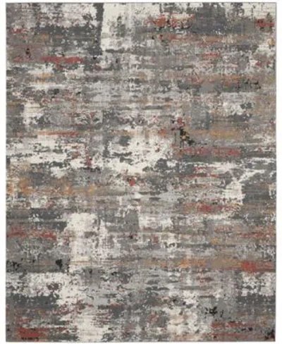 Nourison Home Tangra Tnr02 Rug Collection In Gray,multi