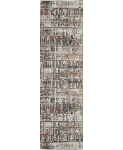 Nourison Home Tangra Tnr04 2'2"x7'6" Runner Area Rug In Multi