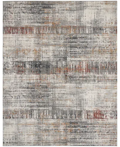 Nourison Home Tangra Tnr04 7'10"x9'10" Area Rug In Multi