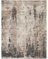 Nourison Home Tangra Tnr05 7'10"x9'10" Area Rug In Cream,gray