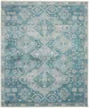 Nourison Home Tranquil Tra13 8'x10' Area Rug In Mist,ivory
