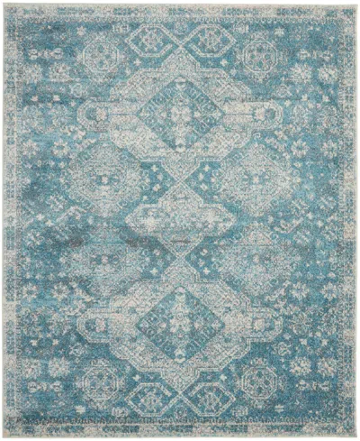 Nourison Home Tranquil Tra13 8'x10' Area Rug In Mist,ivory