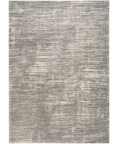 Nourison Home Trends Sut01 6'x9' Area Rug In Ivory,gray