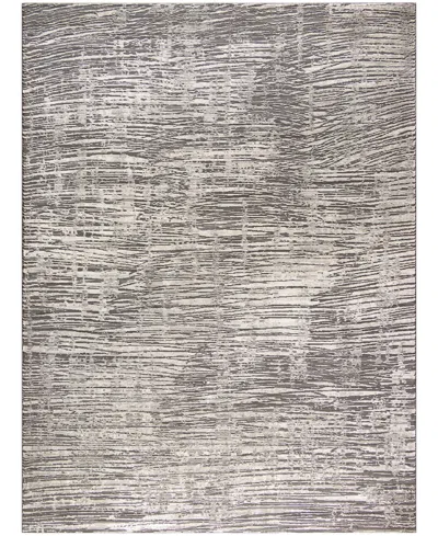 Nourison Home Trends Sut01 7'10"x9'10" Area Rug In Ivory,gray