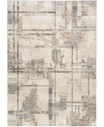 Nourison Home Trends Sut02 5'3"x7'3" Area Rug In Ivory