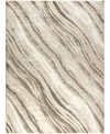 Nourison Home Trends Sut05 7'10"x9'10" Area Rug In Beige,gray