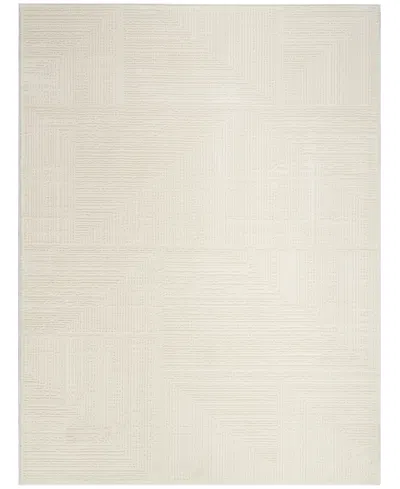 Nourison Home Trends Sut07 7'10"x9'10" Area Rug In Ivory
