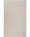 Nourison Home Twist Reversible Tws01 4'x6' Area Rug In Gray