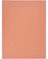 Nourison Home Twist Reversible Tws01 8'x10' Area Rug In Coral