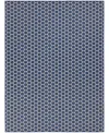Nourison Home Twist Reversible Tws01 8'x10' Area Rug In Navy