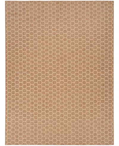 Nourison Home Twist Reversible Tws01 8'x10' Area Rug In Taupe