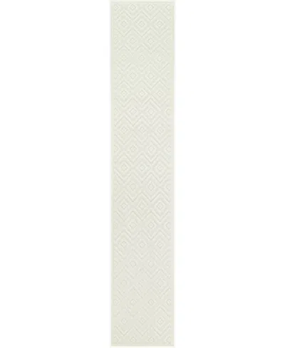Nourison Home Versatile Nrv01 2'2"x10' Runner Area Rug In Ivory,white