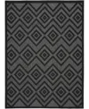 Nourison Home Versatile Nrv01 4'x6' Area Rug In Charcoal