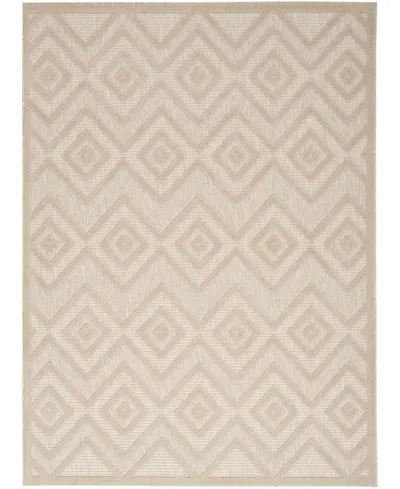 Nourison Home Versatile Nrv01 4'x6' Area Rug In Cream