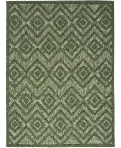 Nourison Home Versatile Nrv01 4'x6' Area Rug In Green