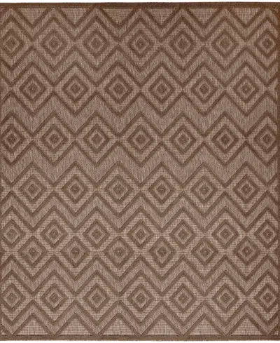 Nourison Home Versatile Nrv01 8'x10' Area Rug In Brown