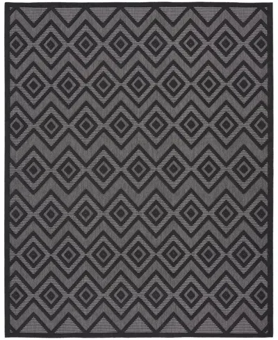 Nourison Home Versatile Nrv01 8'x10' Area Rug In Charcoal