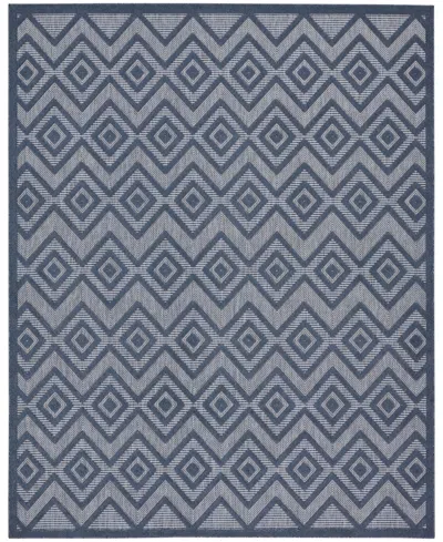 Nourison Home Versatile Nrv01 8'x10' Area Rug In Navy,blue