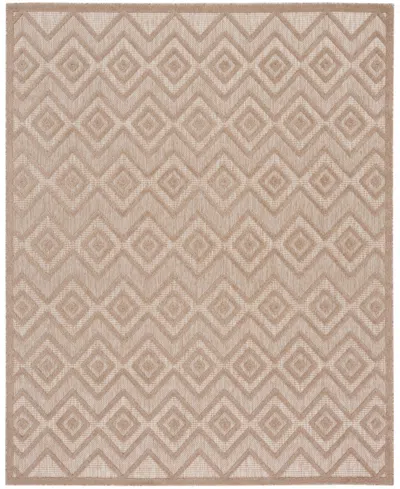 Nourison Home Versatile Nrv01 8'x10' Area Rug In Taupe
