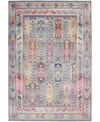 Nourison Home Vintage Kashan Vka06 4'x6' Area Rug In Gray,multi
