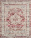 Nourison Home Vintage Kashan Vka07 Rug Collection In Red,ivory