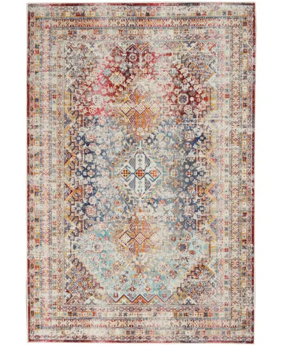 Nourison Home Vintage Kashan Vka09 4'x6' Area Rug In Multi