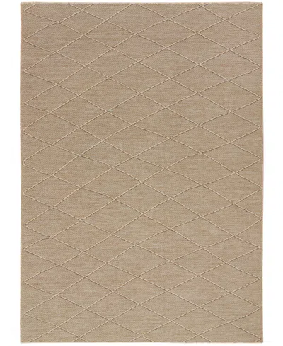 Nourison Home Washable Solutions Wsl01 6'x9' Area Rug In Brown