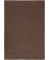 Nourison Home Washable Solutions Wsl01 6'x9' Area Rug In Mocha