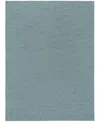 Nourison Home Washable Solutions Wsl01 8'x10' Area Rug In Aqua