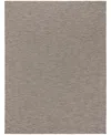 Nourison Home Washable Solutions Wsl01 8'x10' Area Rug In Gray,mocha