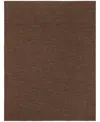 Nourison Home Washable Solutions Wsl01 8'x10' Area Rug In Mocha