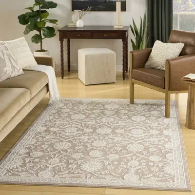 Nourison Isla Vintage Indoor Rug In Mocha