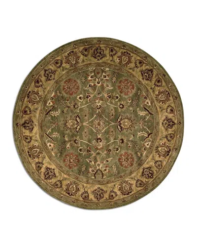 Nourison Jaipur Ja12 Round Area Rug, 8' X 8' In Green