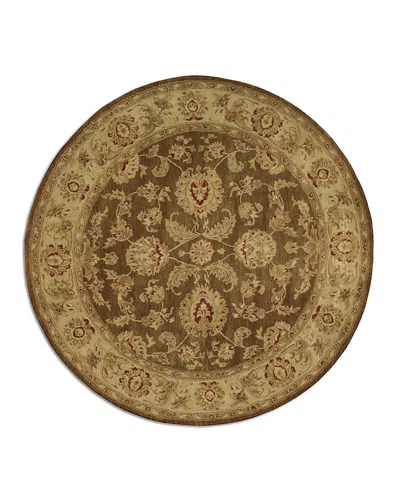 Nourison Jaipur Ja23 Round Area Rug, 8' X 8' In Brown