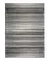 Nourison Key Largo Klg01 Onyx 4' X 6' Outdoor Area Rug In Dark Grey
