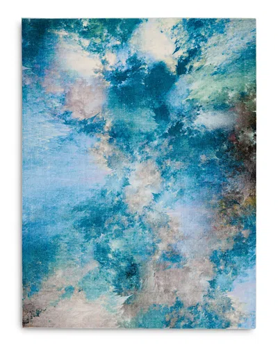 Nourison Le Reve Ler02 Area Rug, 5'3 X 7'3 In Seafoam