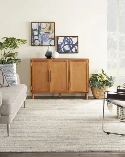 Nourison Logan Hand-knotted Rug In Neutral