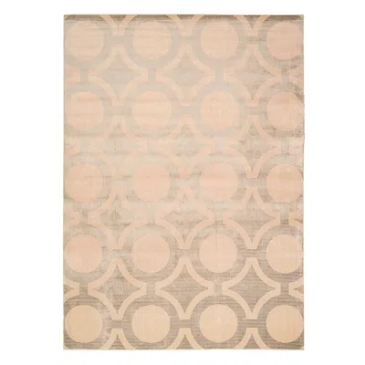 Nourison Luminance Lum01 Collection Area Rug, 7'6 X 10'6 In Cream Grey