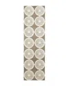 Nourison Luminance Lum02 Runner Rug, 2'3 X 8' In Feather