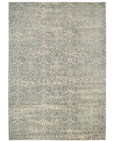 Nourison Luminance Lum05 Cobalt Rug
