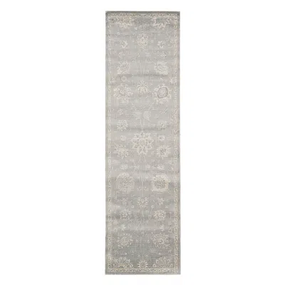 Nourison Luminance Lum06 Collection Area Rug, 2'3 X 8' In Ironstone